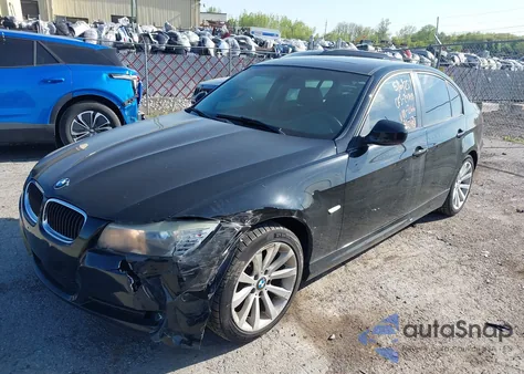 2011 BMW 328I из США, поврежденный, VIN WBAPH7G55BNN02166